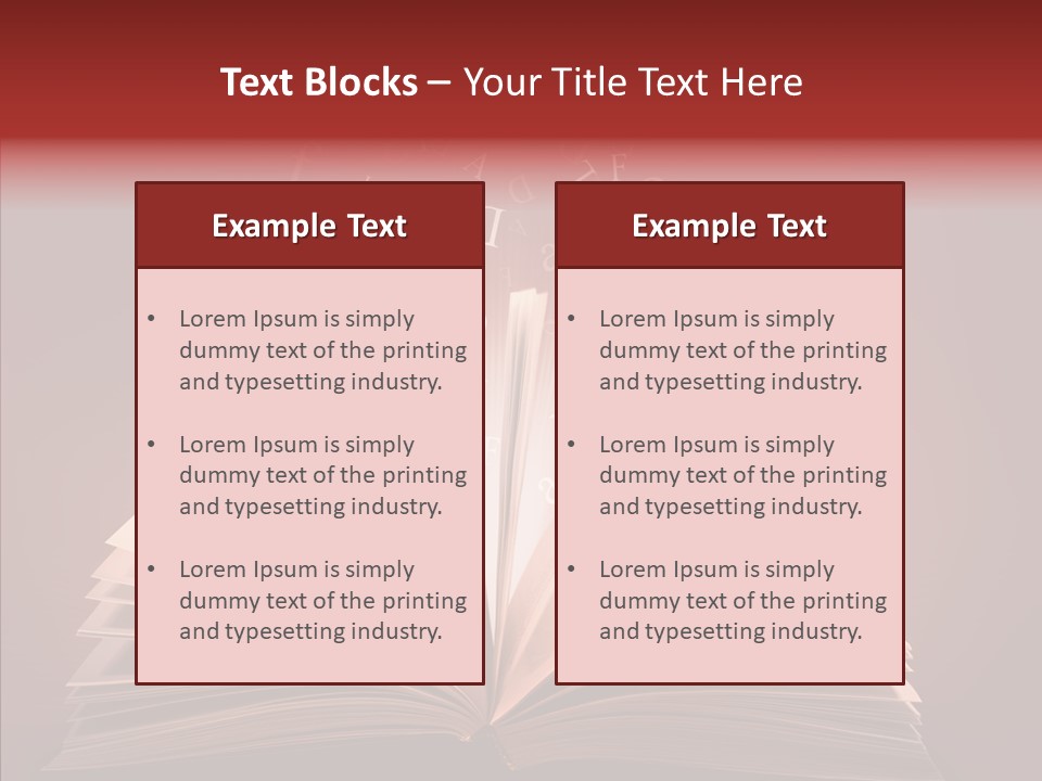 Publication Education Dictionary PowerPoint Template