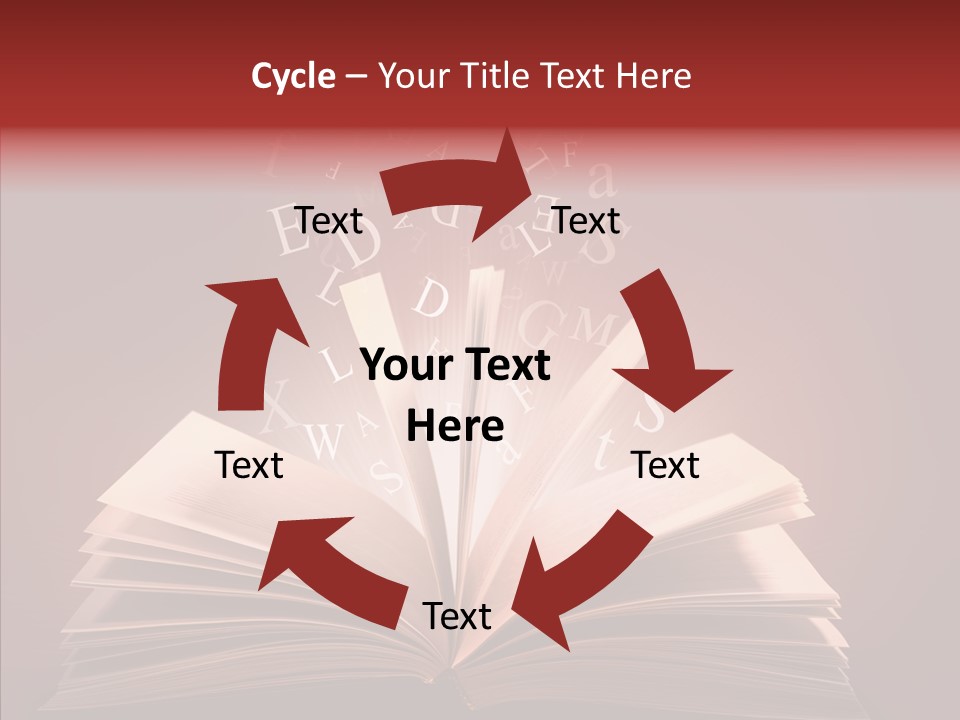 Publication Education Dictionary PowerPoint Template
