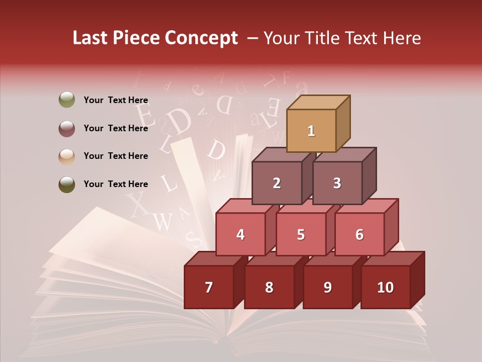 Publication Education Dictionary PowerPoint Template