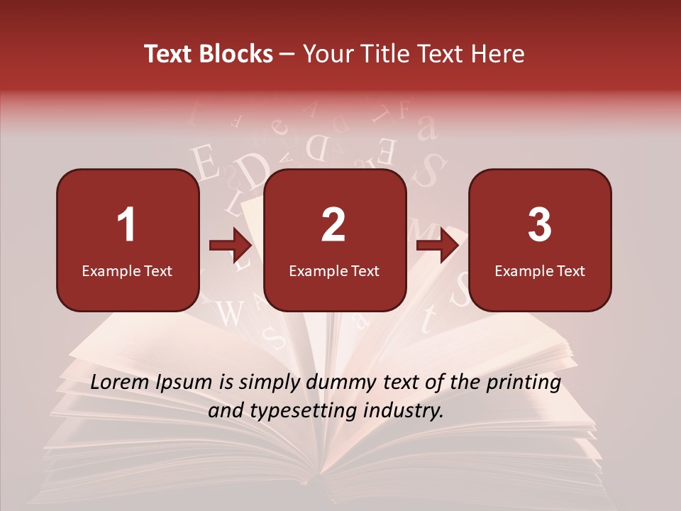 Publication Education Dictionary PowerPoint Template