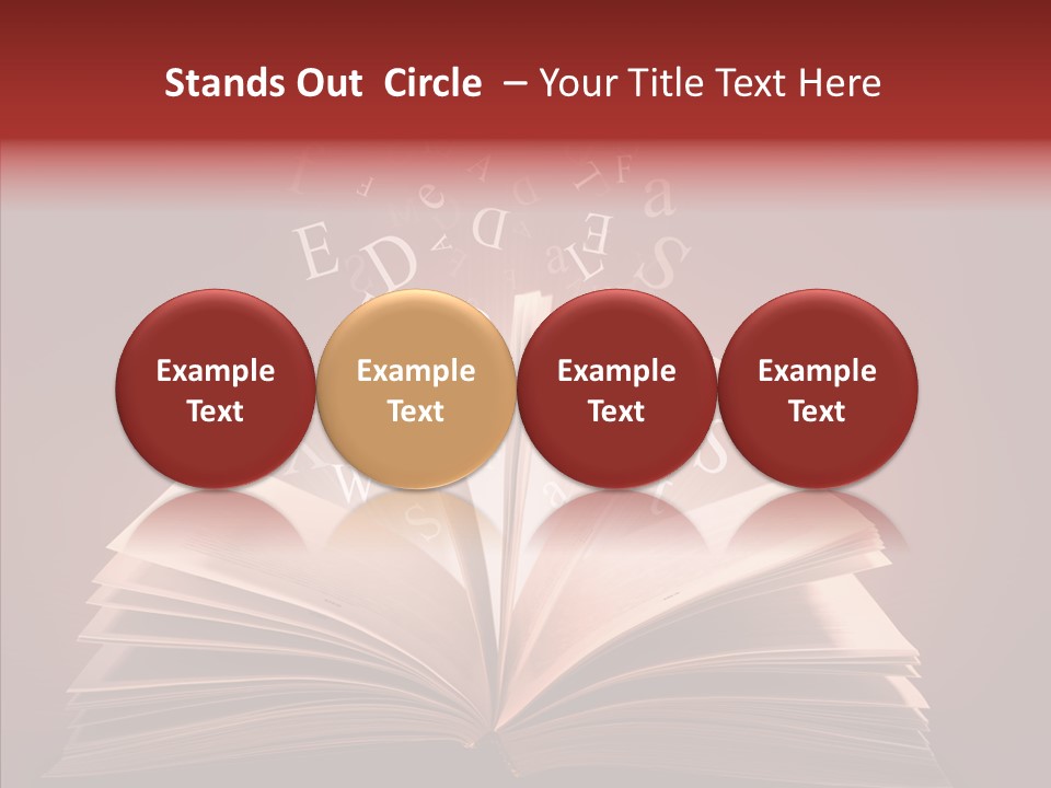 Publication Education Dictionary PowerPoint Template