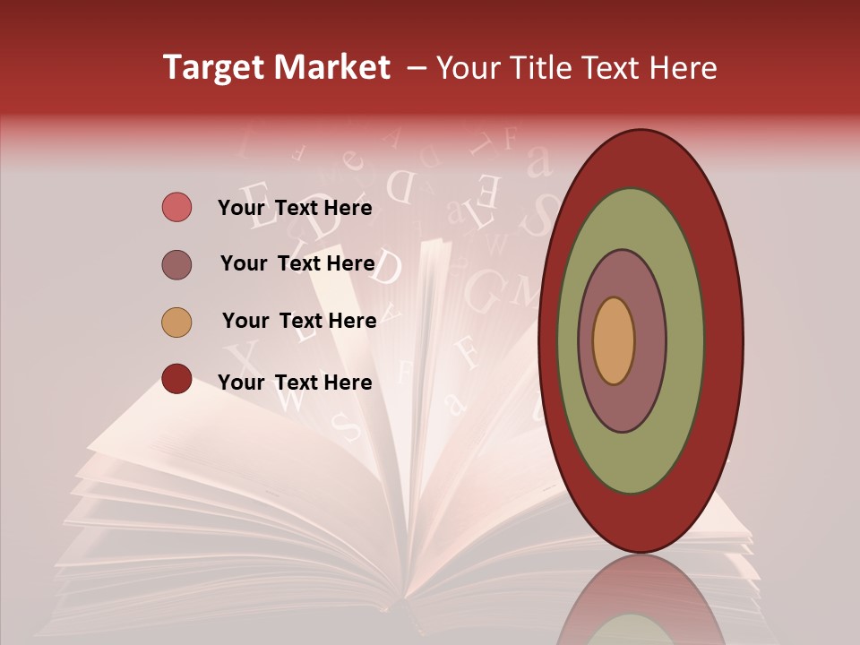 Publication Education Dictionary PowerPoint Template