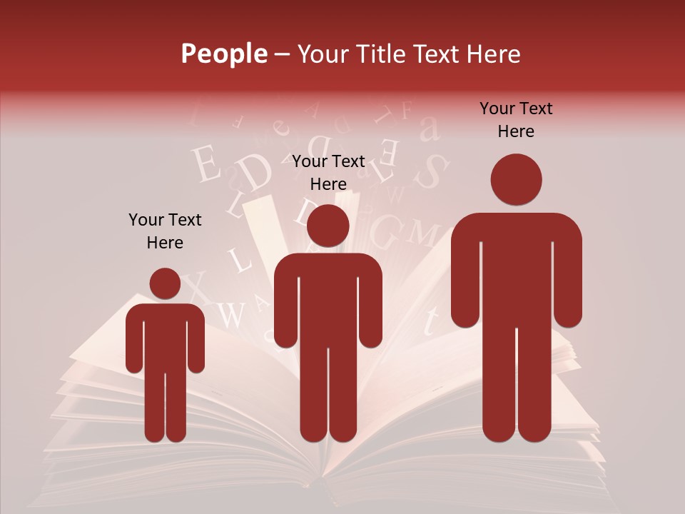 Publication Education Dictionary PowerPoint Template