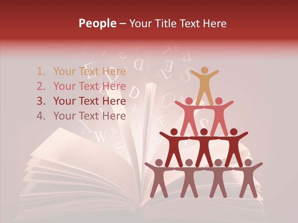 Publication Education Dictionary PowerPoint Template