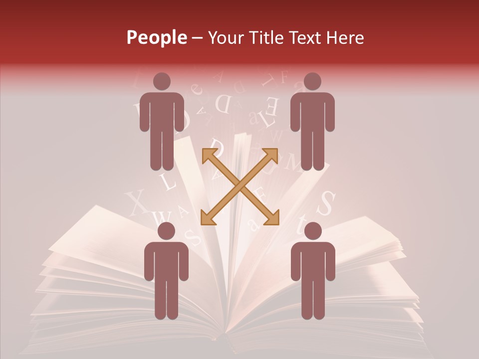 Publication Education Dictionary PowerPoint Template