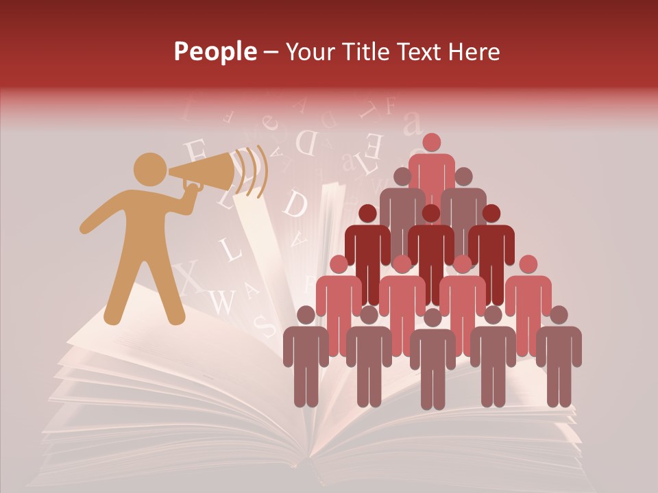 Publication Education Dictionary PowerPoint Template