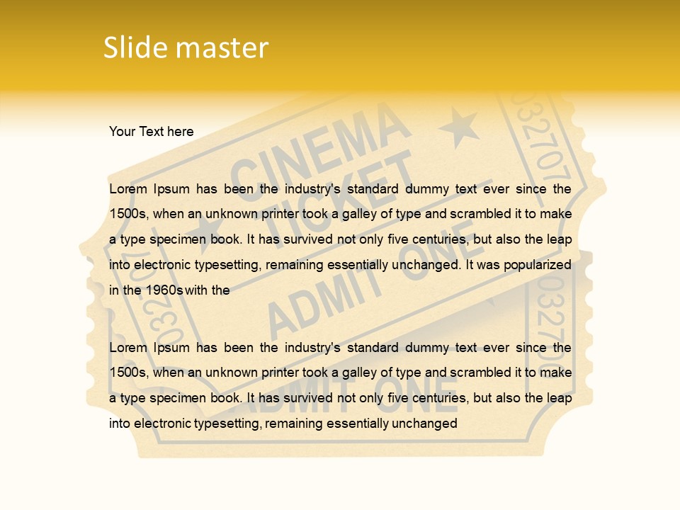 Cardboard Industry Orange PowerPoint Template