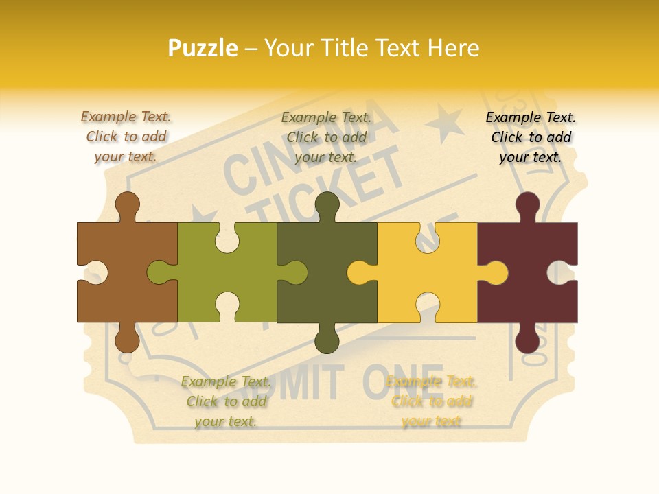 Cardboard Industry Orange PowerPoint Template