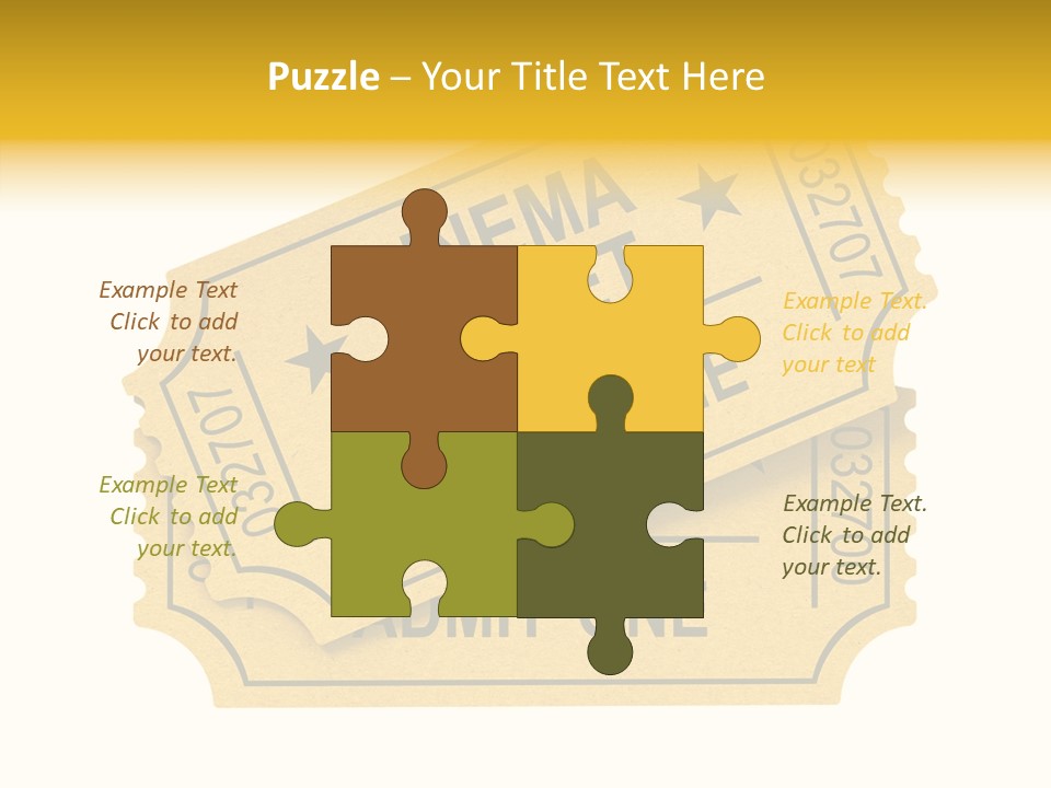 Cardboard Industry Orange PowerPoint Template