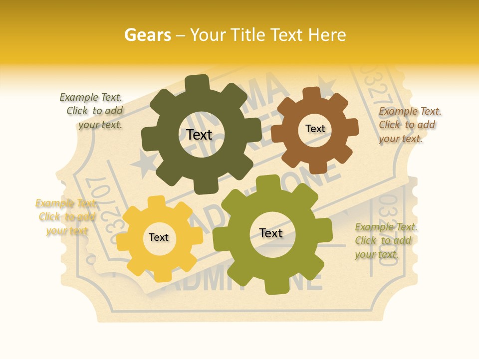 Cardboard Industry Orange PowerPoint Template