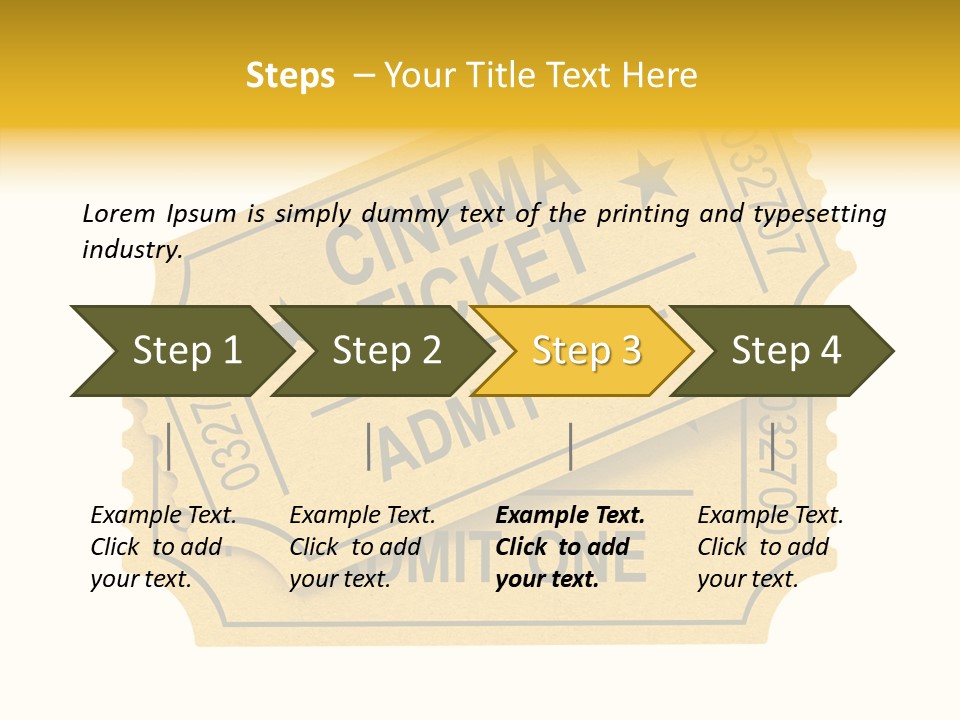 Cardboard Industry Orange PowerPoint Template