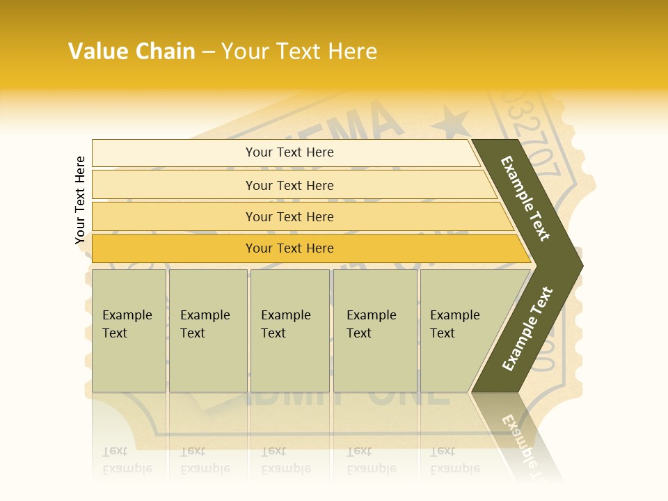 Cardboard Industry Orange PowerPoint Template