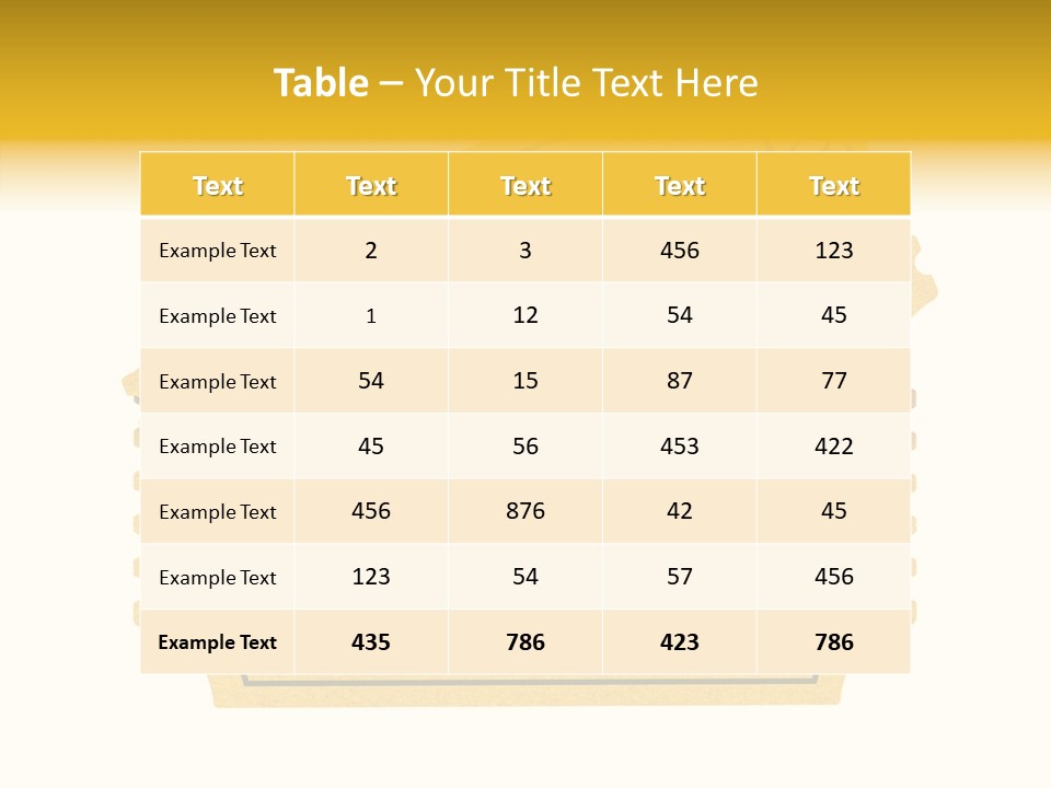 Cardboard Industry Orange PowerPoint Template