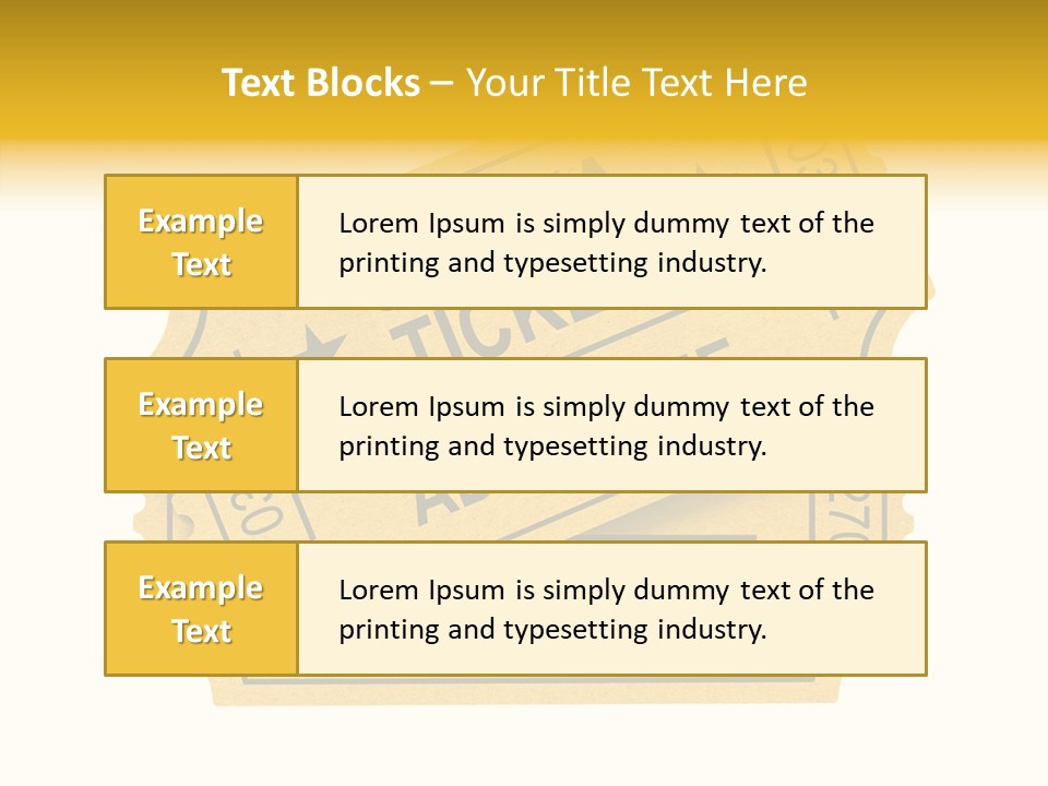 Cardboard Industry Orange PowerPoint Template