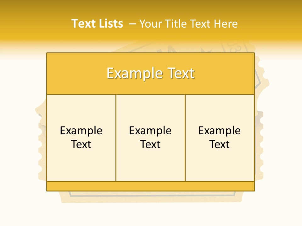 Cardboard Industry Orange PowerPoint Template