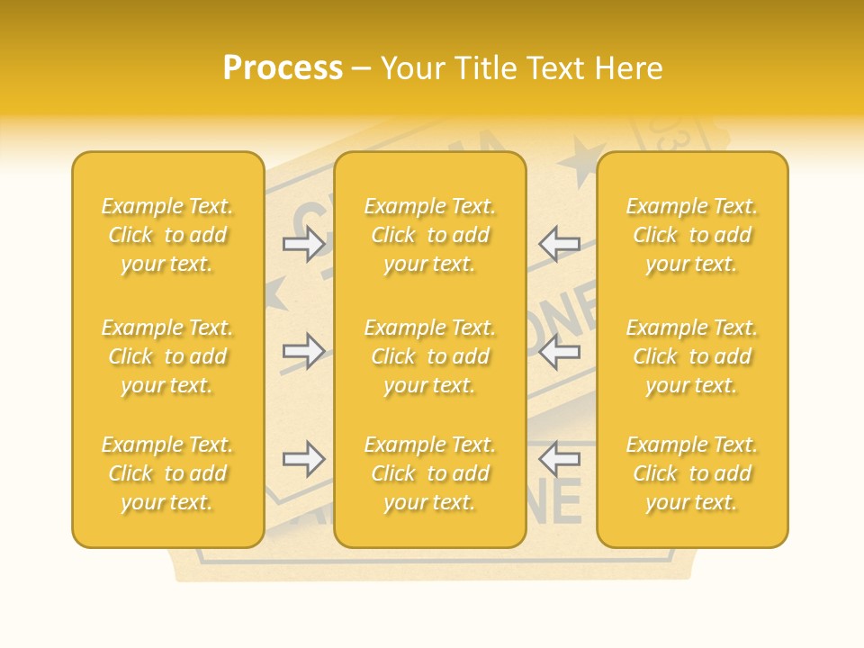 Cardboard Industry Orange PowerPoint Template
