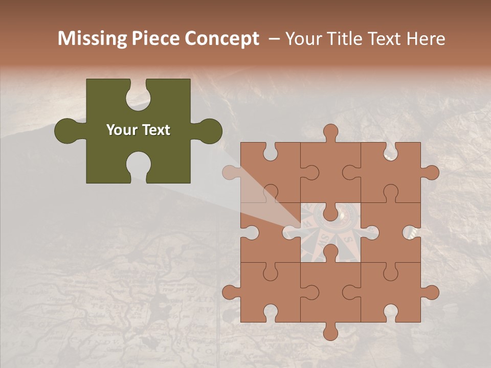 Old Geography Boat PowerPoint Template