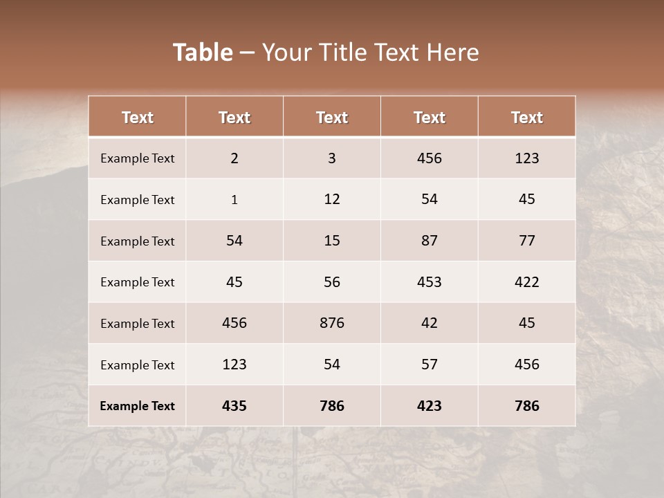 Old Geography Boat PowerPoint Template
