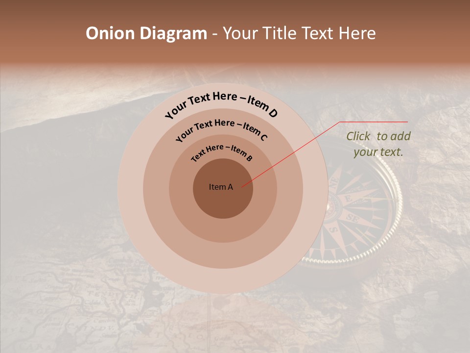 Old Geography Boat PowerPoint Template