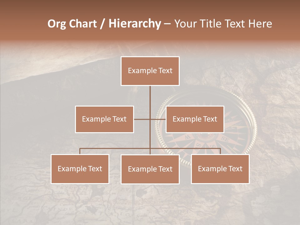 Old Geography Boat PowerPoint Template