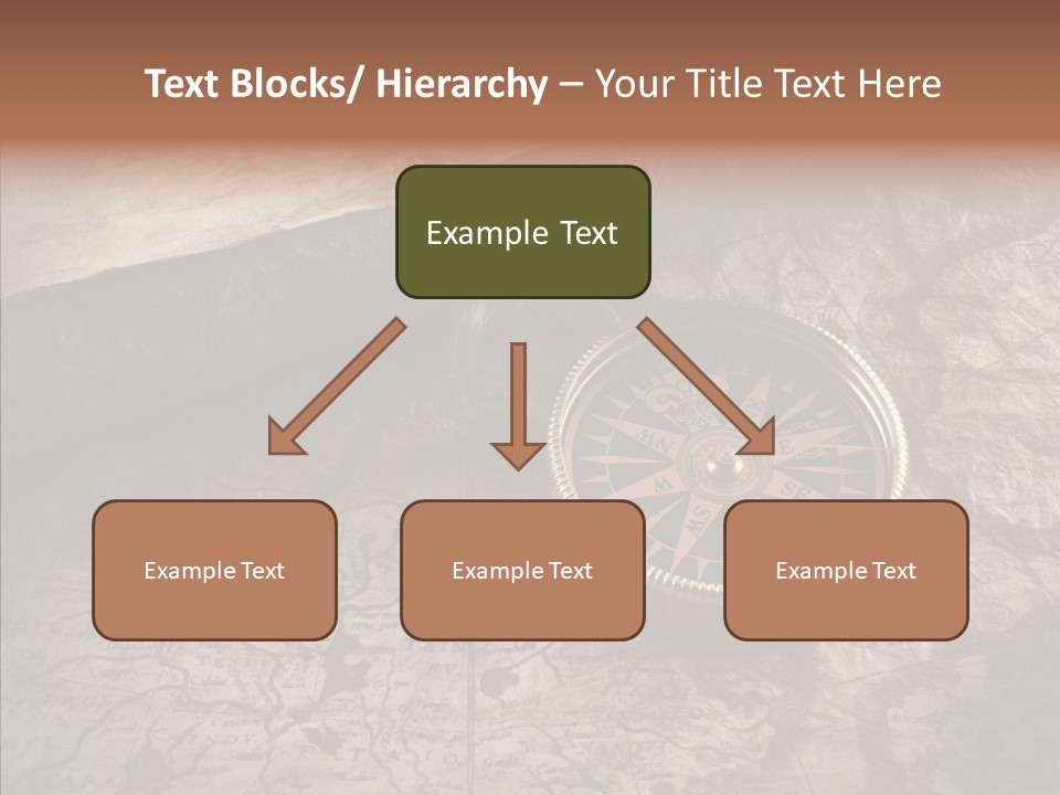 Old Geography Boat PowerPoint Template