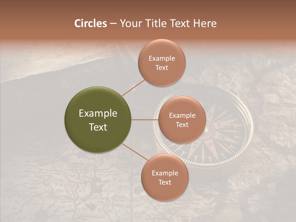 Old Geography Boat PowerPoint Template