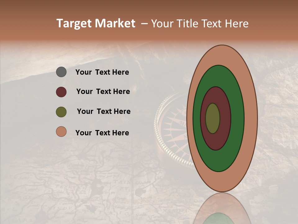 Old Geography Boat PowerPoint Template