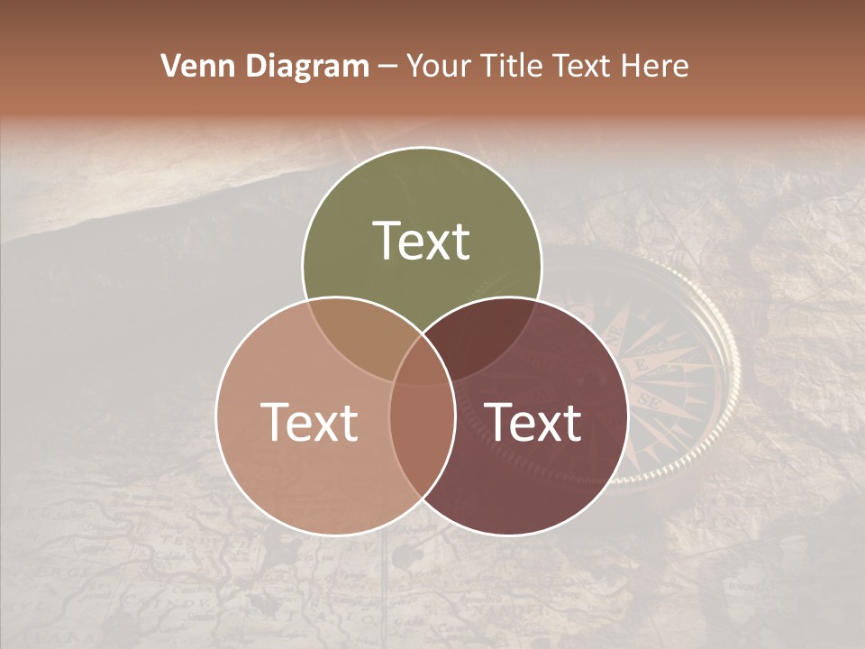 Old Geography Boat PowerPoint Template