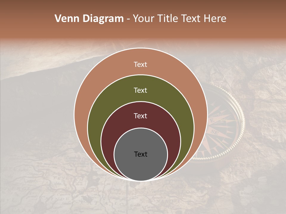 Old Geography Boat PowerPoint Template