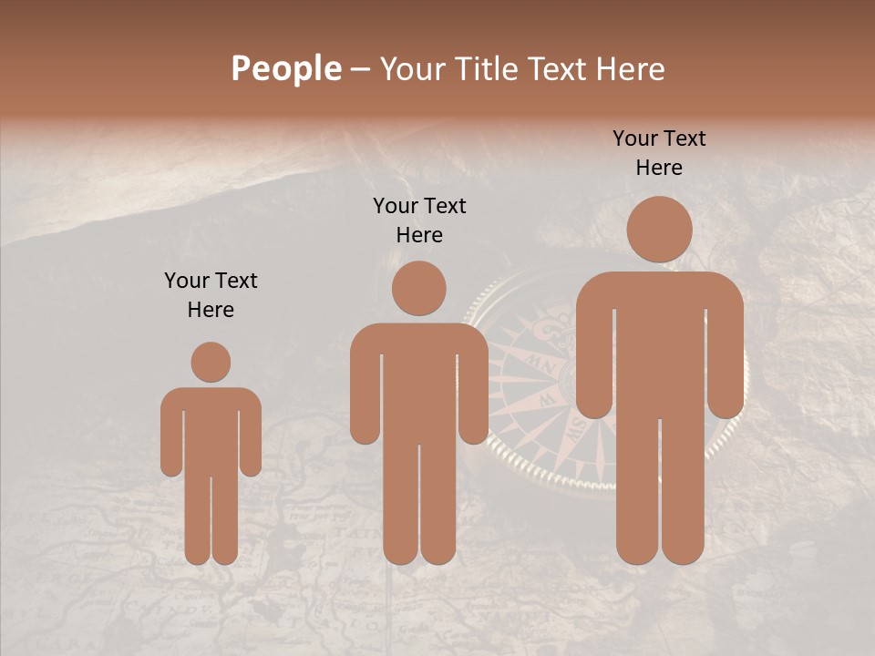 Old Geography Boat PowerPoint Template