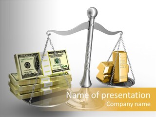 Weight Metal Instrument PowerPoint Template