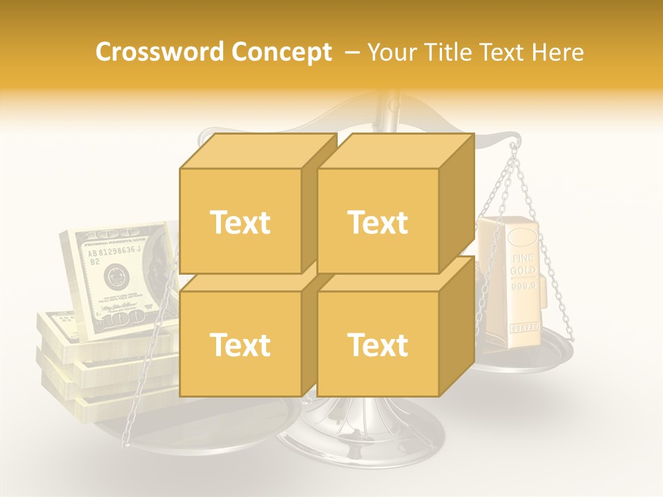 Weight Metal Instrument PowerPoint Template