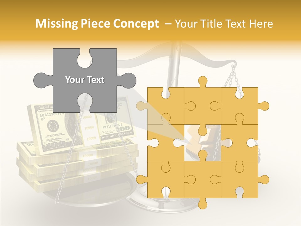 Weight Metal Instrument PowerPoint Template