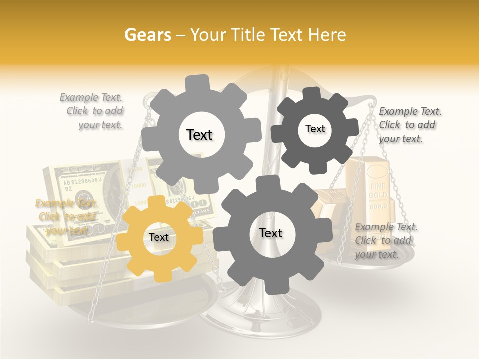 Weight Metal Instrument PowerPoint Template