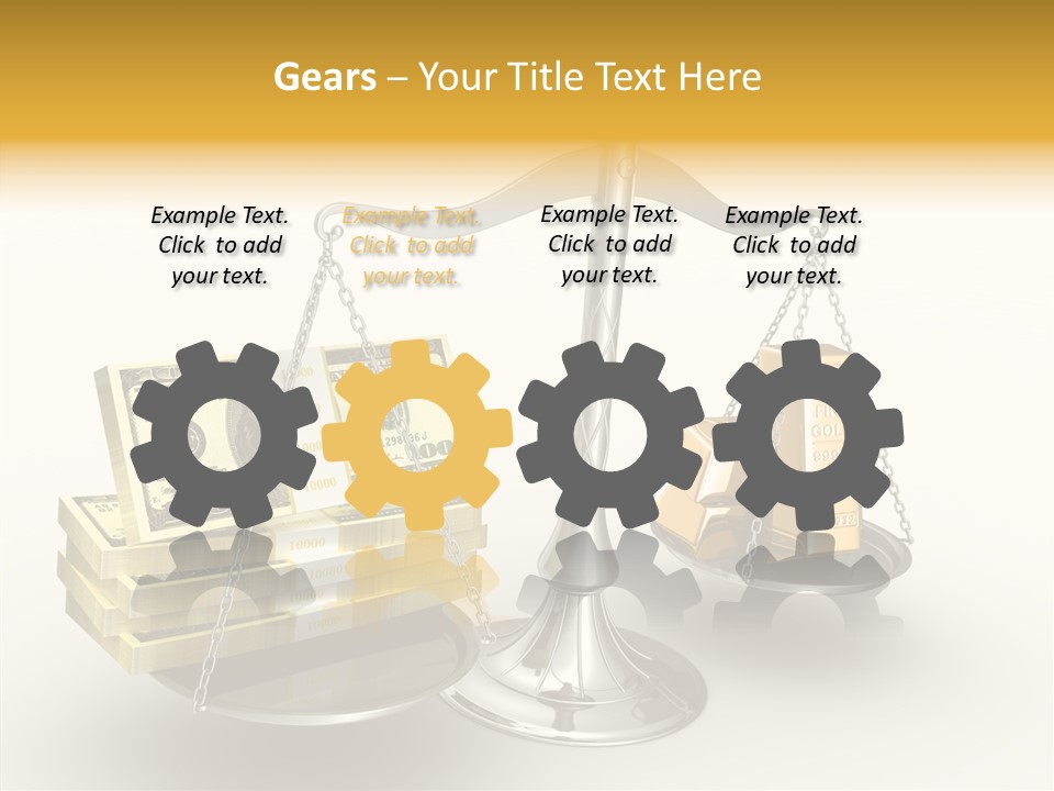 Weight Metal Instrument PowerPoint Template