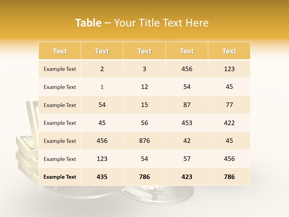 Weight Metal Instrument PowerPoint Template