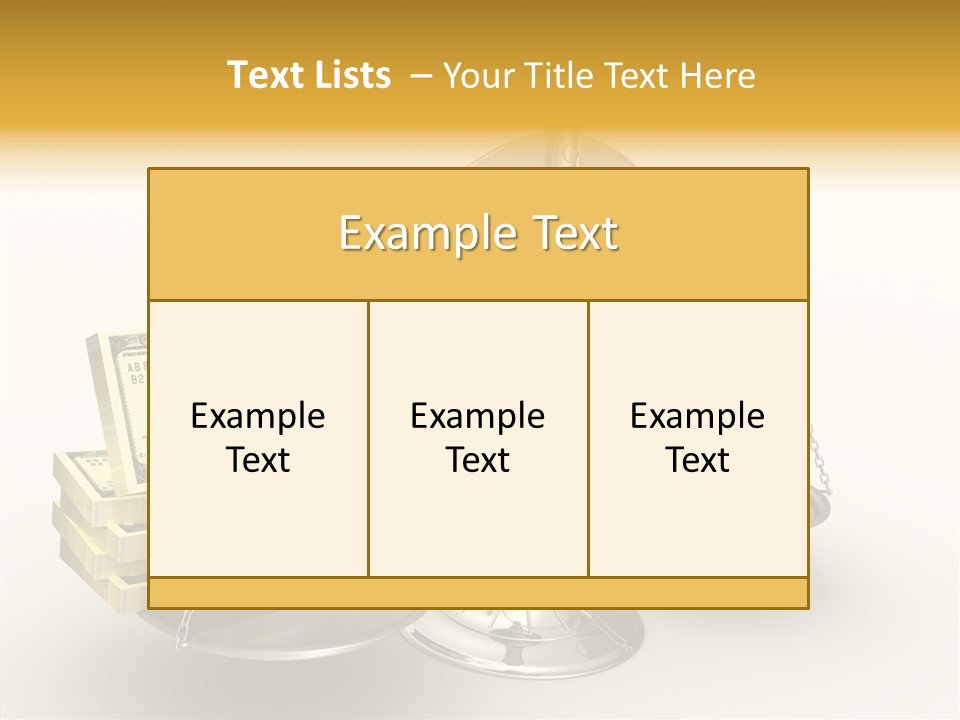 Weight Metal Instrument PowerPoint Template