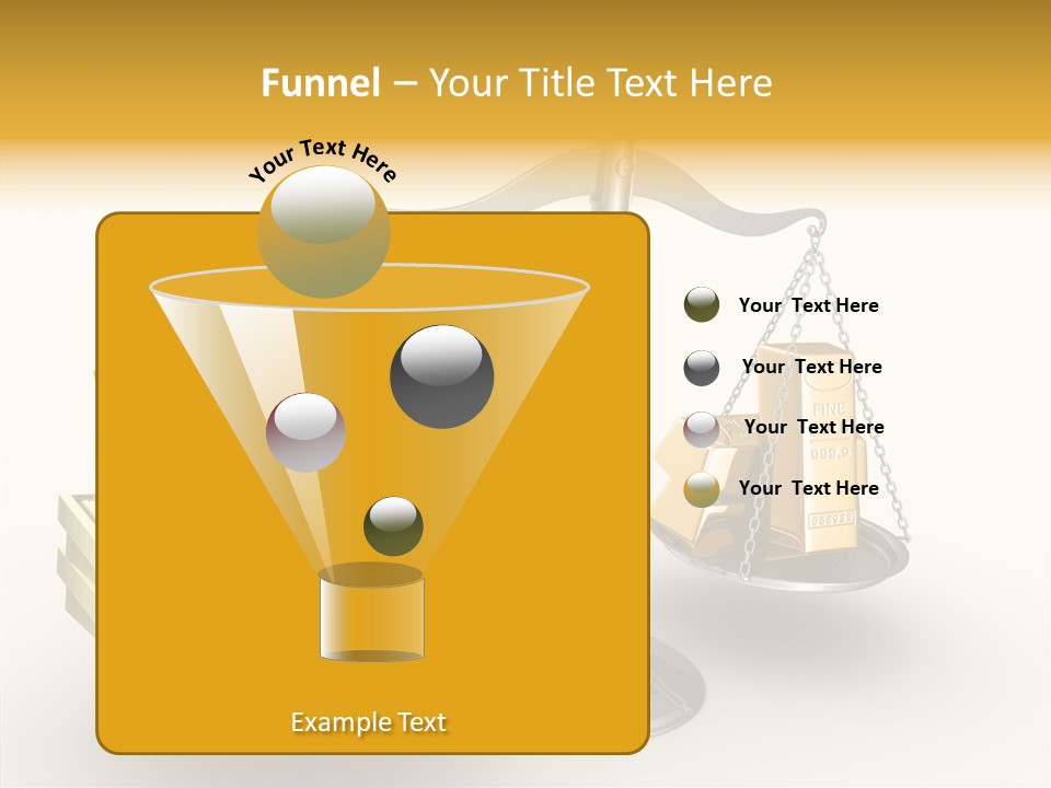 Weight Metal Instrument PowerPoint Template