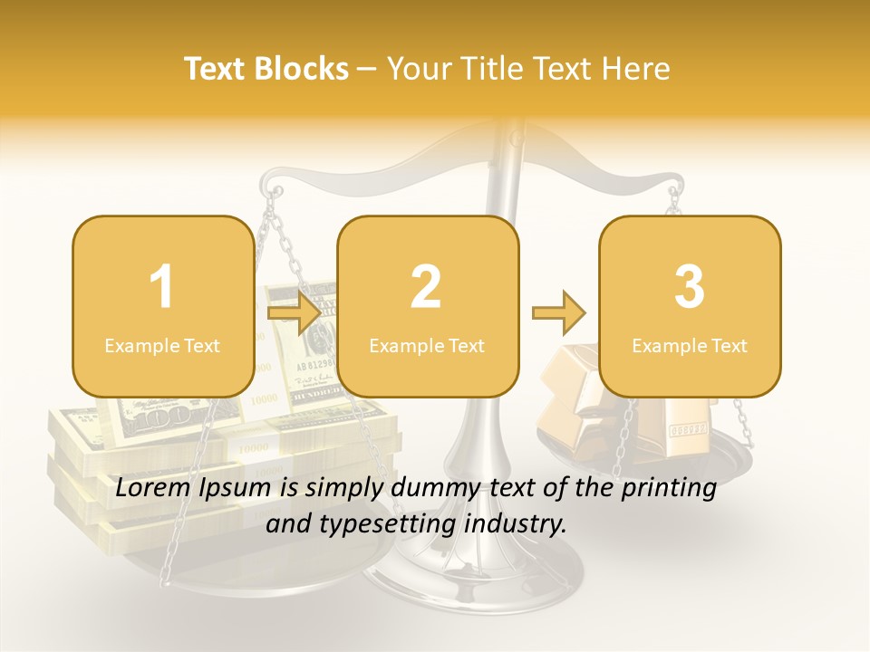 Weight Metal Instrument PowerPoint Template