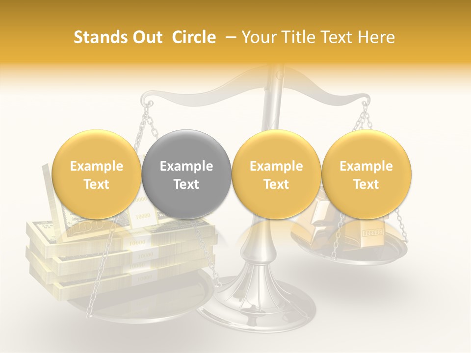 Weight Metal Instrument PowerPoint Template