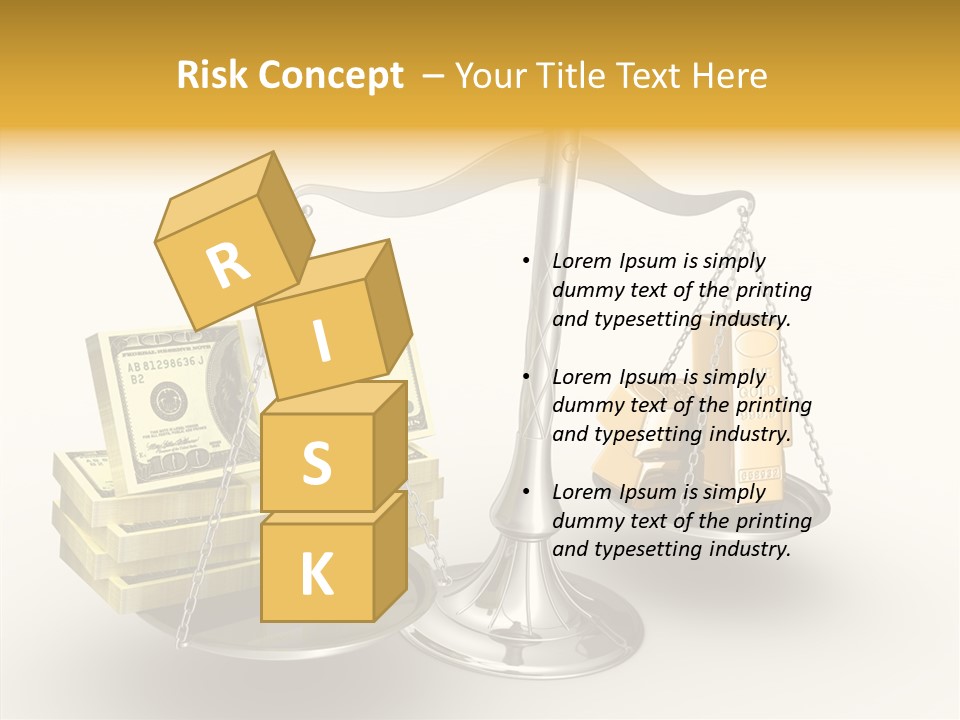 Weight Metal Instrument PowerPoint Template