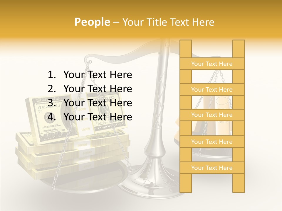Weight Metal Instrument PowerPoint Template