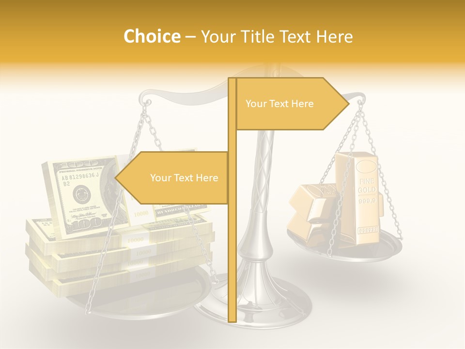 Weight Metal Instrument PowerPoint Template