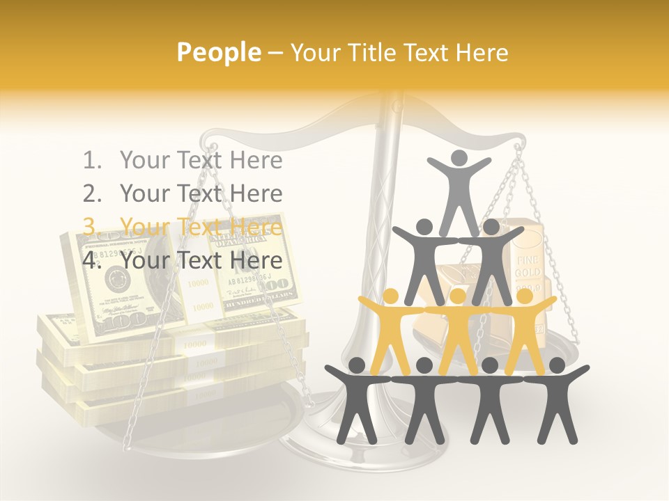 Weight Metal Instrument PowerPoint Template
