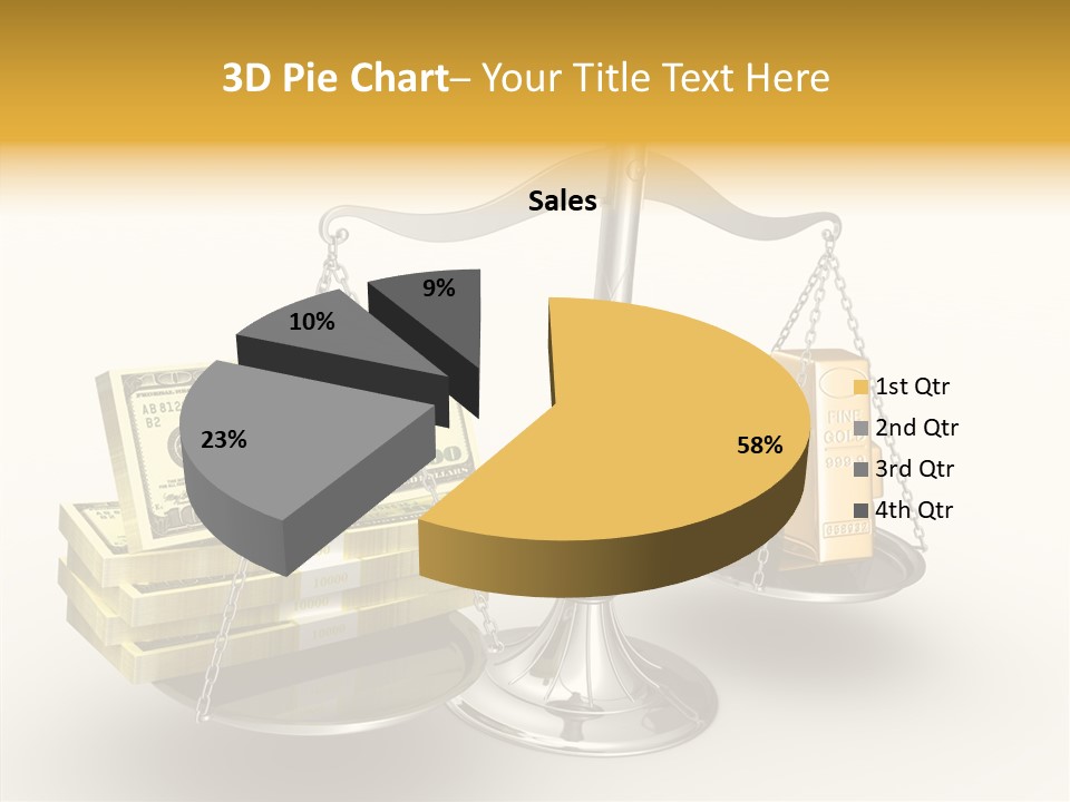 Weight Metal Instrument PowerPoint Template
