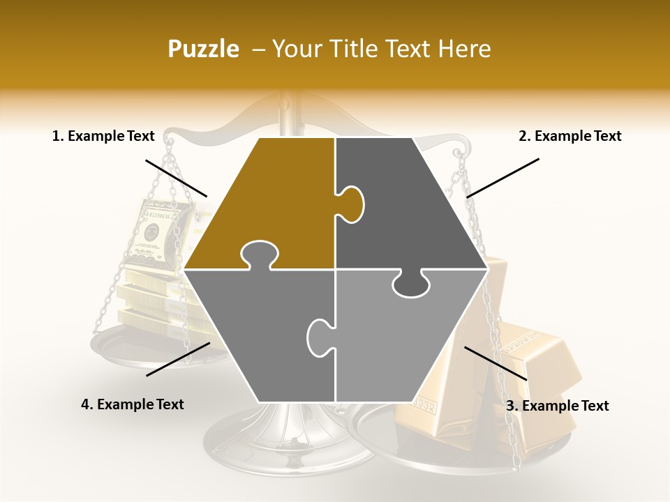 Easy Paying White PowerPoint Template