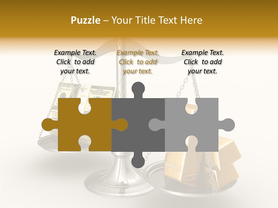 Easy Paying White PowerPoint Template