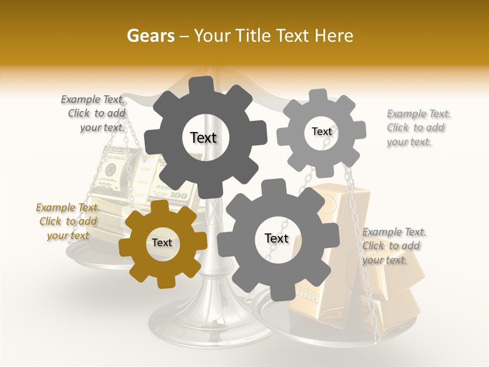 Easy Paying White PowerPoint Template