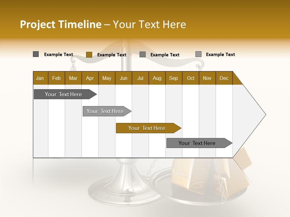 Easy Paying White PowerPoint Template