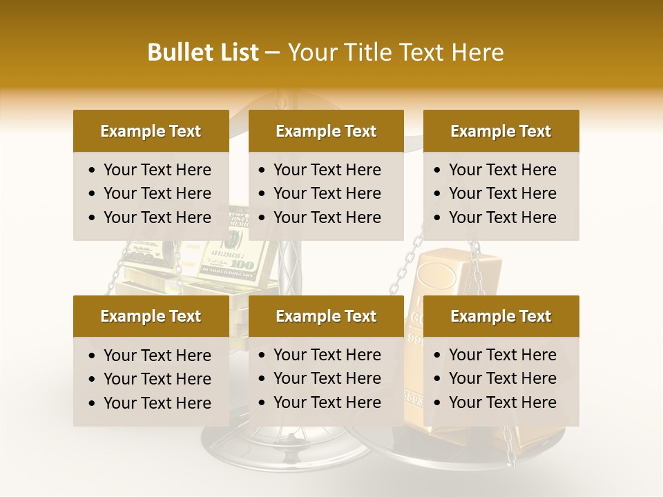 Easy Paying White PowerPoint Template